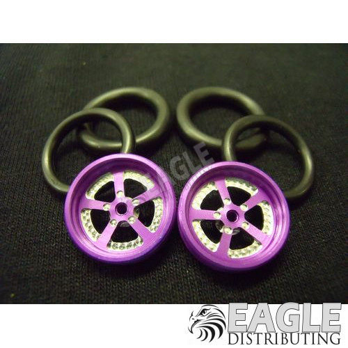 1/16 x 3/4 Purple Evolution O-ring Drag Fronts-PRO411KP