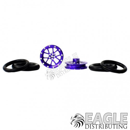 1/16 x 3/4 Purple Bulldog O-ring Drag Fronts-PRO411MP