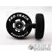 1 1/16 x .250 Black Daytona Foam Drag Fronts-PRO4410HBL