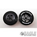 1 1/16 x .250 Black Evolution Foam Drag Fronts-PRO4410KBL