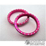 Neon Pink Beadlock w/Rivets