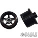 Pro Star Black CNC HO Rear Hub for AW Drag-PRO645IBL