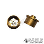 Gold Magnum CNC HO Rear Hub for AW Drag