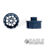 Gunmetal Bulldog AFX Narrow CNC HO Rim-PRO647MGM