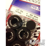 1/8 x 1.0 x . 800 Black Daytona Stockers Rears, Nat. Rubber