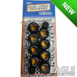 1/8 x 1.0 x . 800 Gold Daytona Stockers Rears, Nat. Rubber