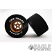 3/32 x 1 5/16 x .700 Gold Star Drag Wheels-PRON246BG