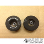 3/32 x 1 5/16 x .700 Black Turbine Drag Wheels