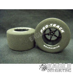 3/32 x 1 5/16 x .700 Black Pro Star Drag Rears, Nat. Rubber