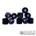 1/8 x .850 x .800 Purple Daytona Stockers Rears, Nat. Rubber-PRON250P