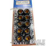 1/8 x .910 x .800 Gold Daytona Stockers Rears, Nat. Rubber-PRON252G