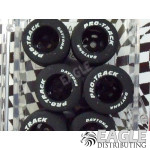 1/8 x .790 x .800 Black Daytona Stockers Rears, Nat. Rubber