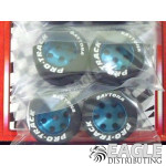 1/8 x 1 1/16 x .700 Blue TQ Rears, Nat. Rubber-PRON320B