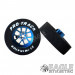 3/32 x 1 1/16 x .300 Blue Bulldog Drag Rear Wheels with Nat. Rubber Tires-PRON401MB