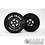 3/32 x 1 3/16 x .300 3D Black Star Drag Wheels