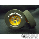 3/32 x 1 3/16 x .300 3D Gold Pro Star Drag Wheels