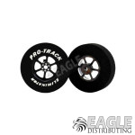 3/32 x 1 3/16 x .300 Black Roadster Drag Wheels