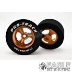 3/32 x 1 1/16 x .435 Gold Streeter Drag Wheels