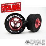 3/32 x 1 1/16 x .435 Red Streeter Drag Wheels