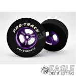 3/32 x 1 3/16 x .435 Purple Streeter Drag Wheels