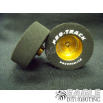 3/32 x 1 3/16 x .435 Gold Classic Drag Rears, Nat. Rubber