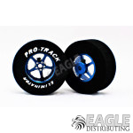 3/32 x 1 3/16 x .435 Blue Pro Star Drag Wheels