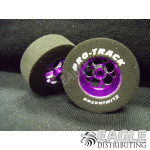 Magnum Series CNC Drag Rears, 1 3/16 x .435, Purple