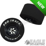 3/32 x 1 1/16 x .500 3D Black Top Fuel Drag Wheels