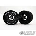 3/32 x 1 1/16 x .500 3D Black Star Drag Wheels-PRON407B3DBL