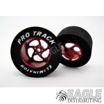 3/32 x 1 1/16 x .500 Red Sawblade Drag Rears, Nat. Rubber