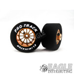 3/32x1 1/16x.500 Gold Turbine Drag Wheels