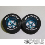 3/32 x 1 1/16 x .500 Blue Pro Star Drag Wheels