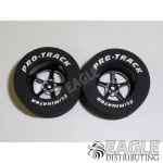 Pro Star Series CNC Drag Rears, 1 1/16 x .500, Black