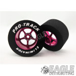 3/32 x 1 1/16 x .500 Pink Pro Star Drag Wheels-PRON407IPINK