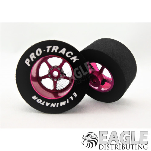 3/32 x 1 1/16 x .500 Pink Pro Star Drag Wheels-PRON407IPINK