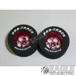 Magnum Series CNC Drag Rears, 1 1/16 X .500, Red