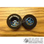 1/8 x 1 3/16 x .500 Blue Pro Star Drag Wheels