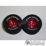 Top Fuel Series CNC Drag Rears, 1 3/16 x .500, Red