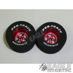 Star Series CNC Drag Rears, 1 3/16 x .500, Red