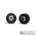 3/32 x 1 3/16 x .500 Gunmetal Sawblade Drag Wheels-PRON408CGM