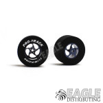 3/32 x 1 3/16 x .500 Gunmetal Sawblade Drag Wheels-PRON408CGM