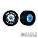 3/32 x 1 3/16 x .500 Blue Turbine Drag Wheels-PRON408EB