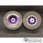 3/32 x 1 3/16 x .500 Purple Turbine Drag Wheels