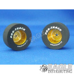 Classic Series CNC Drag Rears, 1 3/16 x .500, Gold