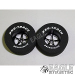 Pro Star Series CNC Drag Rears, 1 3/16 x .500, Black