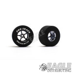 3/32 x 1 3/16 x .500 Gunmetal Pro Star Drag Wheels-PRON408IGM