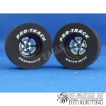 Evolution Series CNC Drag Rears, 3D Design, 1 3/16 x .500, Black