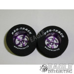3/32 x 1 3/16 x .500 Purple Evolution Drag Wheels