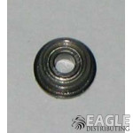 2x5 Ball Bearing, Flanged, Double Shielded