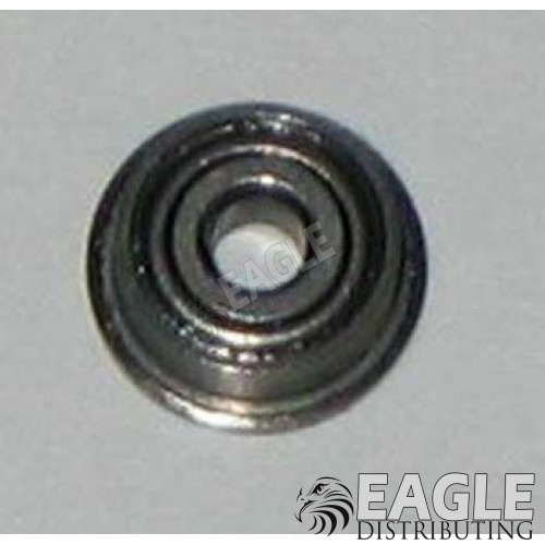 2x6 Ball Bearing, Flanged, Double Shielded